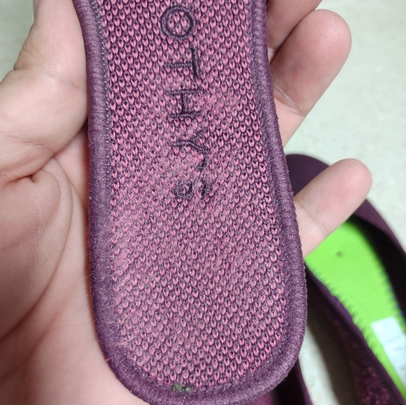 Rothys Purple Flats size 6.5 - Picture 7 of 8